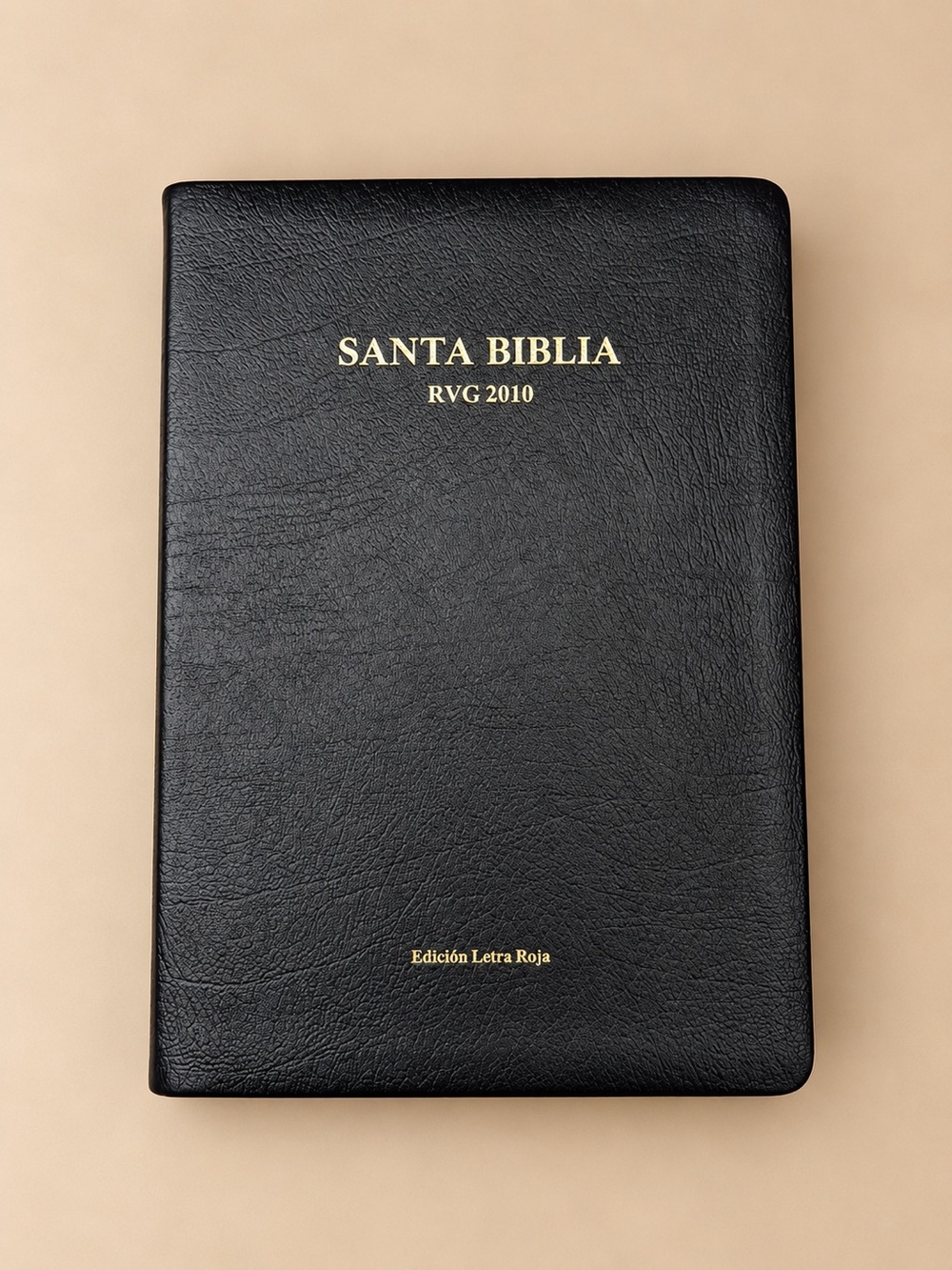 Santa Biblia RVG 2010 Reina Valera Gómez Black Red Letter Bible